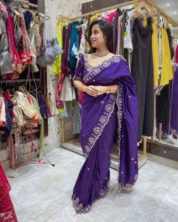 BT398 BY BT DESIGNER BOLLYWOOD SILK SAREE WHOLESALER IN INDIA